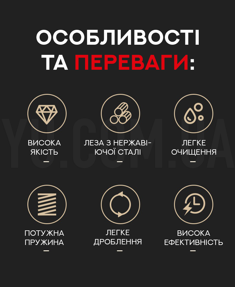 Чесночница-измельчитель Potato cutter